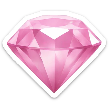 Pink diamond  sticker