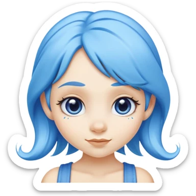 Smurfette sticker