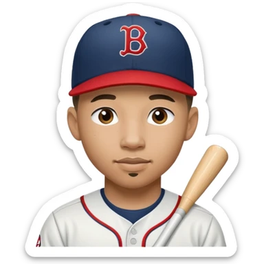 Mookie Betts baseball player  sticker