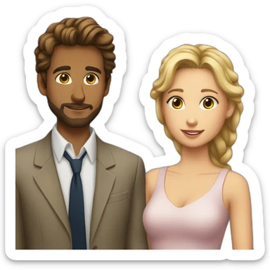 Arnaud + Jessica sticker