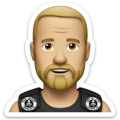 Sons of anarchy logo sticker