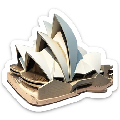 Sydney opera house  sticker
