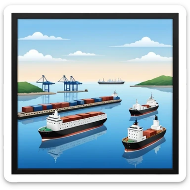 american port sticker