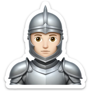 white knight sticker