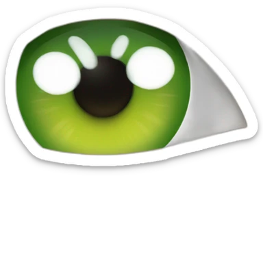 woman with blonde hair and green eyes cry sticker