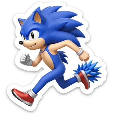Sonic the hedgehog  sticker