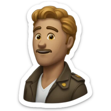 Un caca mangeur d'hommes sticker