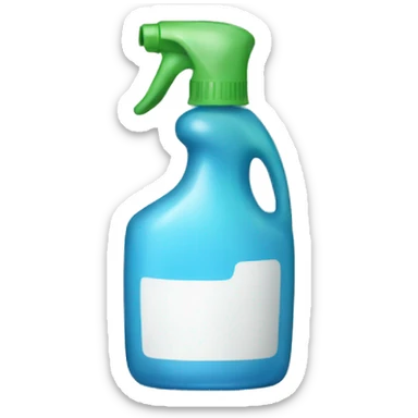Household chemicals sticker