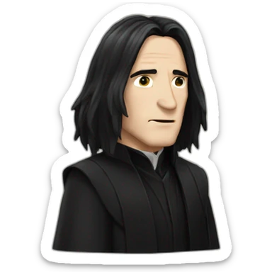 Snape from harry potter sticker