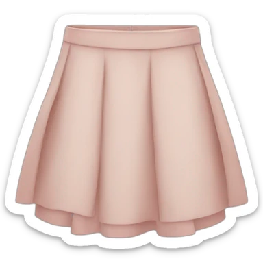 skirt clothe sticker