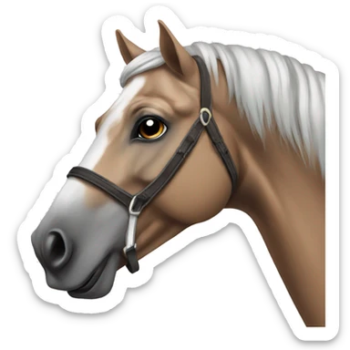 Arabian horse sticker