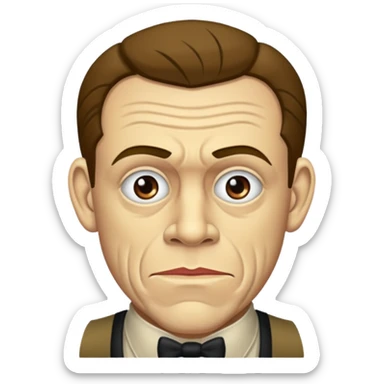 Lon Chaney Jr young sticker