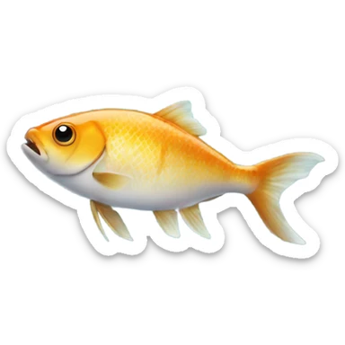 A fish that smells  sticker