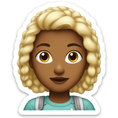 I am just a girl sticker