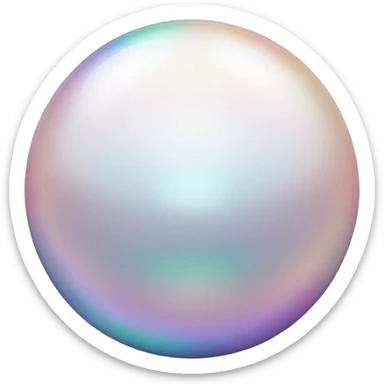 Pearl sticker