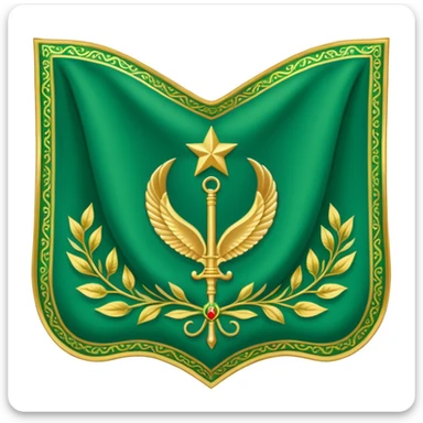 Iranian military standard dera sticker