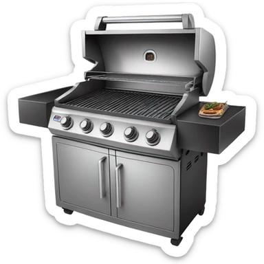 Grill sticker