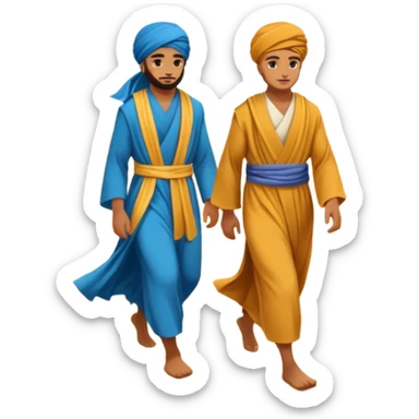 Desert Nomad Travelers sticker