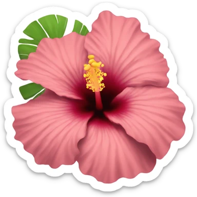 Hibiscus  sticker