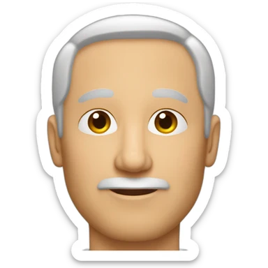 55YO straight male caucasian sticker