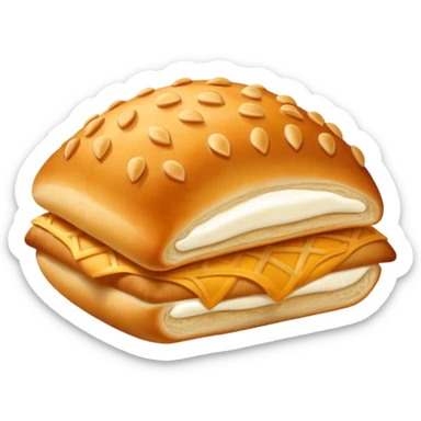 crea un emoji di un panzerotto sticker