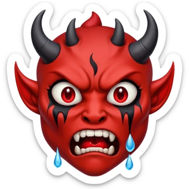 Crybaby Demon sticker