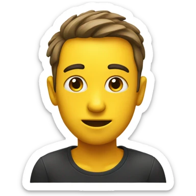A emoji giving a side eye  sticker