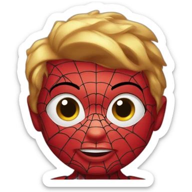 baby spiderman sticker