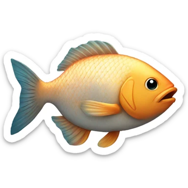 Fish sticker