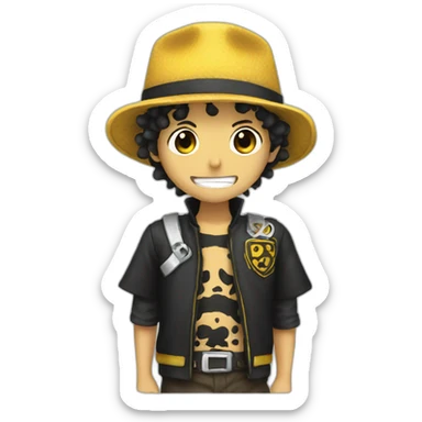 trafalgar law sticker