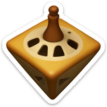 dreidle four sided spinning top  sticker