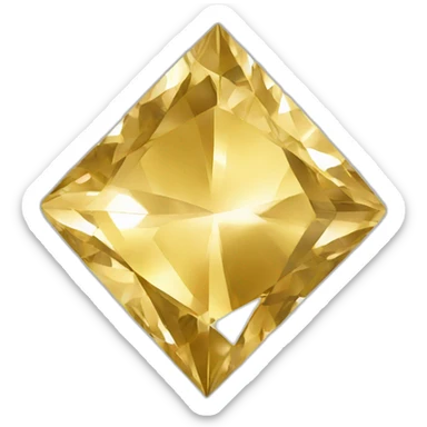 sketch-diamond-gold sticker
