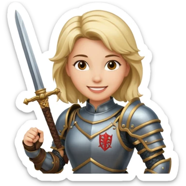Slayer Charlotte from Fortnite sticker
