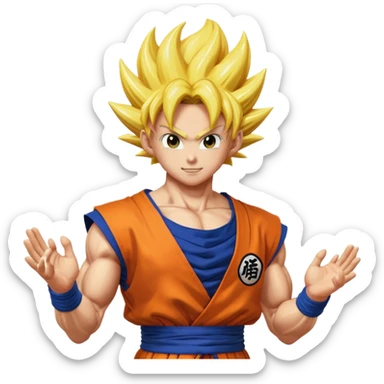 dragon ball fusion sticker