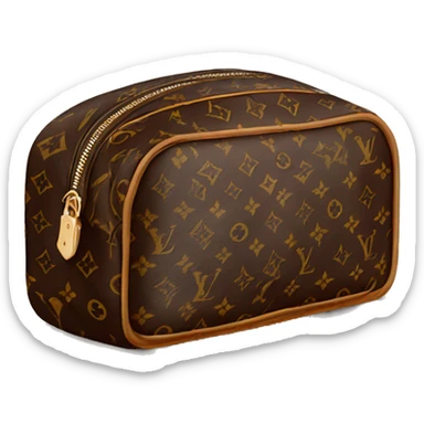 Louis Vuitton cosmetic bag  sticker