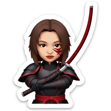 Shadow Samurai sticker