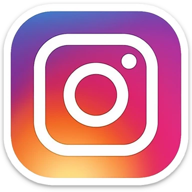 instagram logo sticker