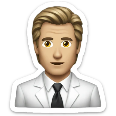 American psycho sticker