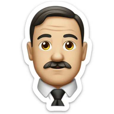 Hitler et son signe sticker