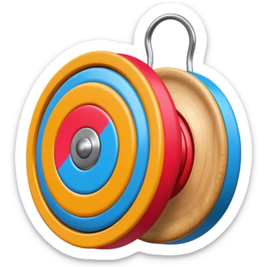 yo yo toy sticker