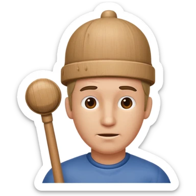 Put a plunger on his head sticker