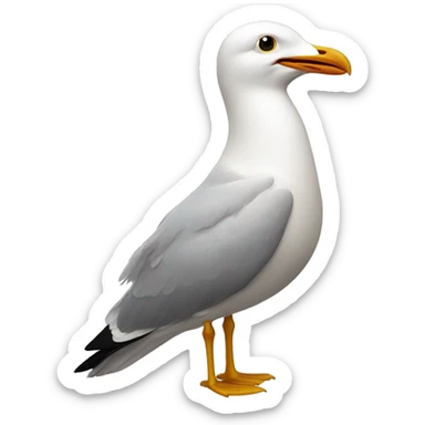 Seagull sticker