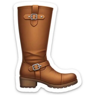 Long boots that is extremely humid and heat inside  sticker