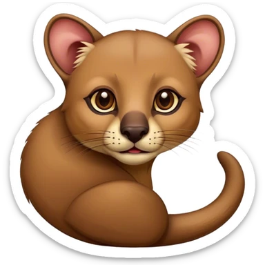 fossa sticker