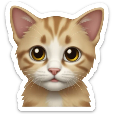 Sigma kitten sticker