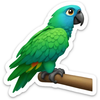 parrot sticker