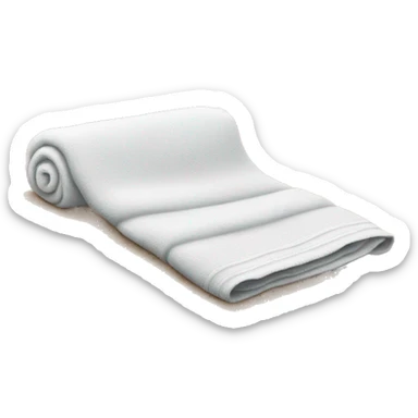 towel on the table sticker