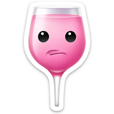 Pink martini with no face sticker