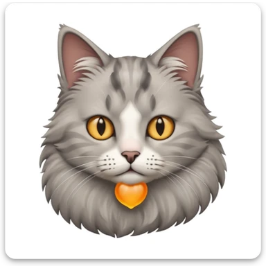 realistic cat from a side angle sticker