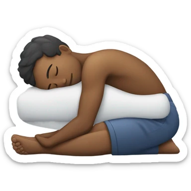 pretend being dead sticker